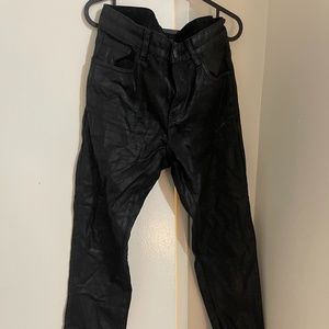 Embellish NYC wax denim